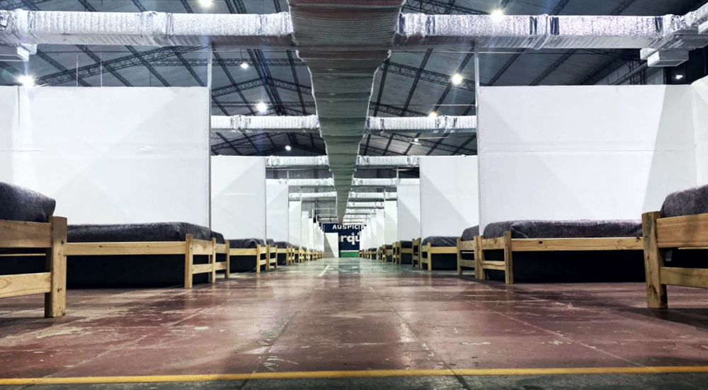 COVID-19 | El CAT del Club Cultural Guernica se prepara para comenzar a recibir pacientes