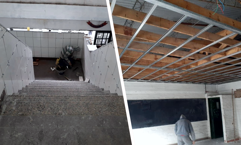 Educación | El Municipio realiza refacciones en el ex ENCAB de Guernica