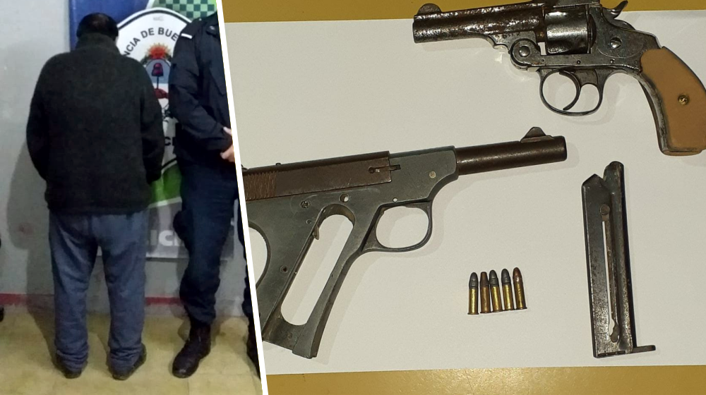 Guernica | Detienen a usurpador con dos armas de fuego en el barrio El Roble