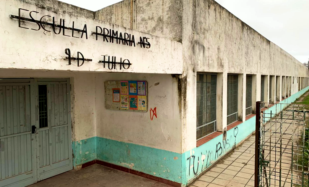Guernica | Invierten 8 millones de pesos en la Escuela Primaria 5 de Las Lomas