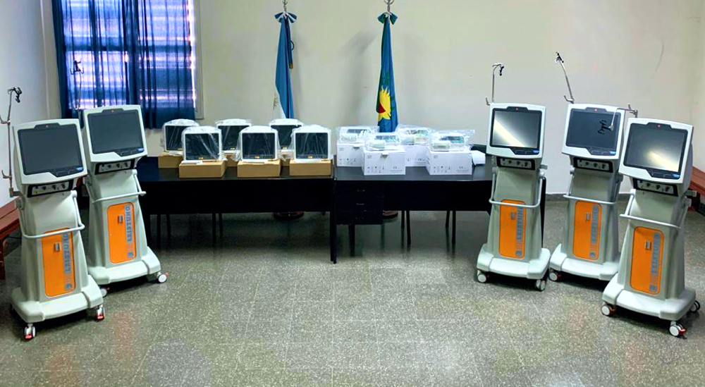 Salud | Más respiradores para el hospital Cecilia Grierson de Guernica