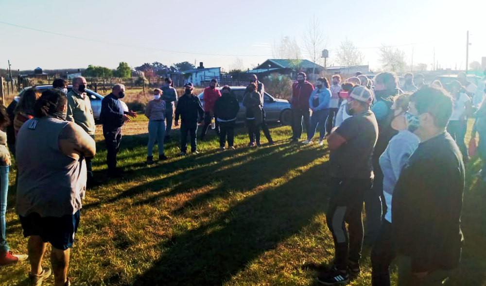 San Vicente | Nueva reunión de autoridades con vecinos de la zona rural