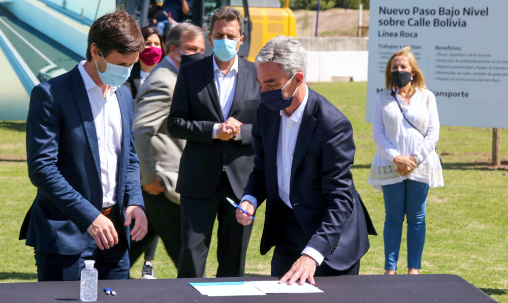 Trasportes | Anunciaron importantes obras ferroviarias para el distrito de San Vicente