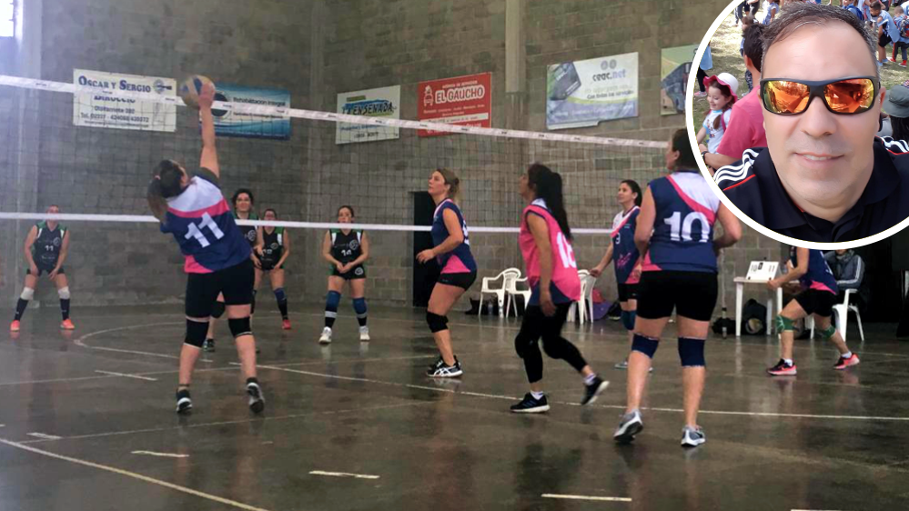 Deportes | Oscar Boccalandro y su compromiso con en vóley de San Vicente
