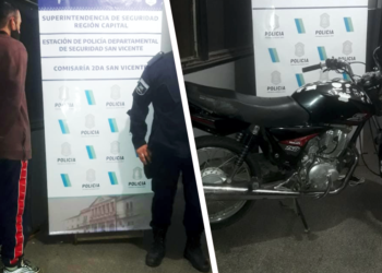 Policiales | Detienen a un motochorro que había asaltado a un joven en Alejandro Korn