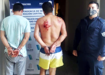 San Vicente | Dos detenidos tras un disturbio callejero que terminó en la Comisaría Primera