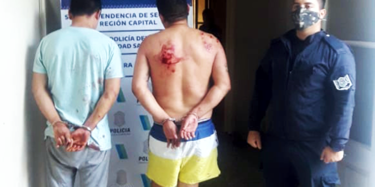 San Vicente | Dos detenidos tras un disturbio callejero que terminó en la Comisaría Primera