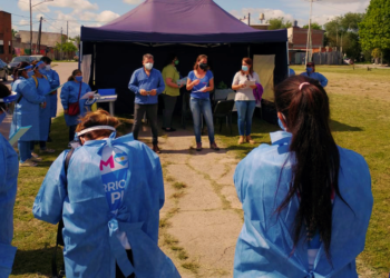 COVID-19 | Realizaron estudios de seroprevalencia en el barrio Parque Americano de Guernica