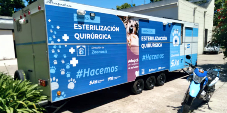 San Vicente | Mantegazza entregó un quirófano móvil al área de Zoonosis municipal