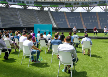 Retorno deportivo | Mantegazza participó del anuncio de un fondo para los municipios bonaerenses