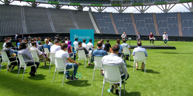 Retorno deportivo | Mantegazza participó del anuncio de un fondo para los municipios bonaerenses