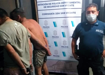 Alejandro Korn | Dos individuos atacaron a la policía con un cuchillo y terminaron tras las rejas