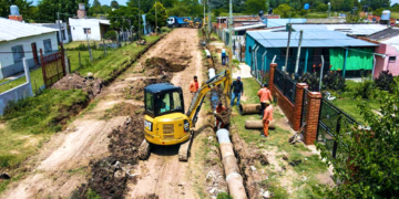 Obra pública | El Municipio continúa ejecutando obras de asfaltos y saneamientos en Alejandro Korn