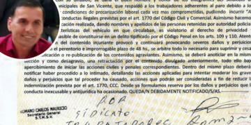 San Vicente | El sindicato de Mauricio Romano intenta acallar a Al Sur Web