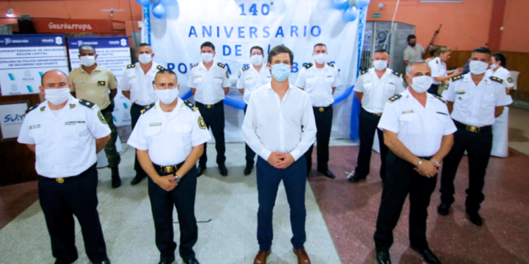 Alejandro Korn | Mantegazza encabezó el acto por un nuevo aniversario de la Policía Bonaerense