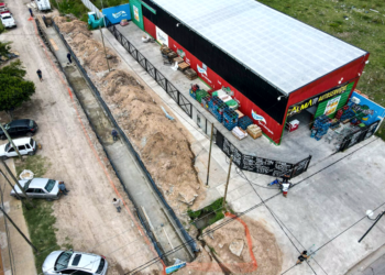 Obra Pública | Avanza la obra de saneamiento del canal San Juan en San Vicente