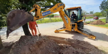 Obra Pública | Comenzaron la ampliación de la red de agua corriente en San Vicente