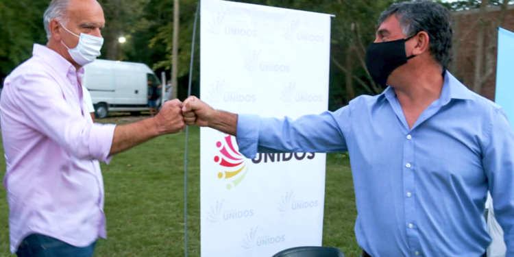 San Vicente | Con Néstor Grindetti, Marcelo Raimondo presentó Hacemos-Unidos en el distrito