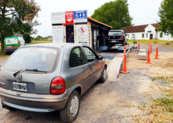 San Vicente | Ya se encuentra atendiendo la planta móvil de la VTV en la estación