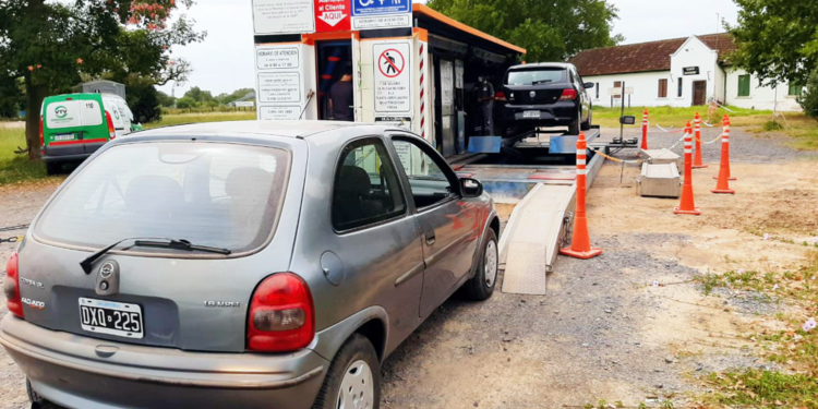 San Vicente | Ya se encuentra atendiendo la planta móvil de la VTV en la estación