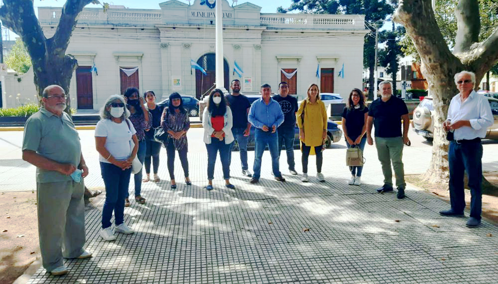 Política | Marcelo Raimondo recibió la visita de  Florencia Arrietto en San Vicente