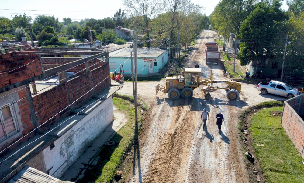 Presidente Perón | Comenzaron a realizar obras del programa “Argentina Hace II”