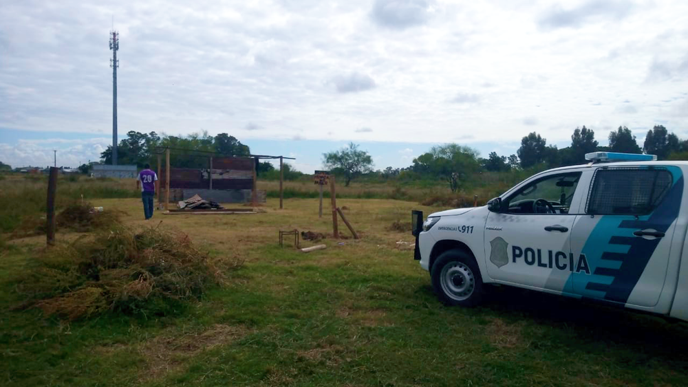 San Vicente | Dos demorados por usurpar un terreno del concejal Leandro Ameri