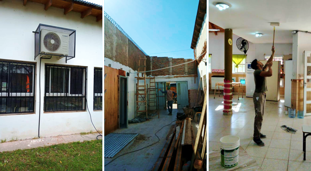 Educación | Con el FFEM, el Municipio continúa realizando obras en escuelas peronenses