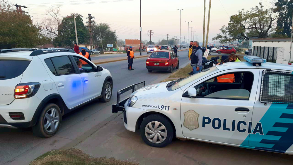 Alejandro Korn | Vehículos retenidos en un nuevo operativo de tránsito sobre la Ruta 210