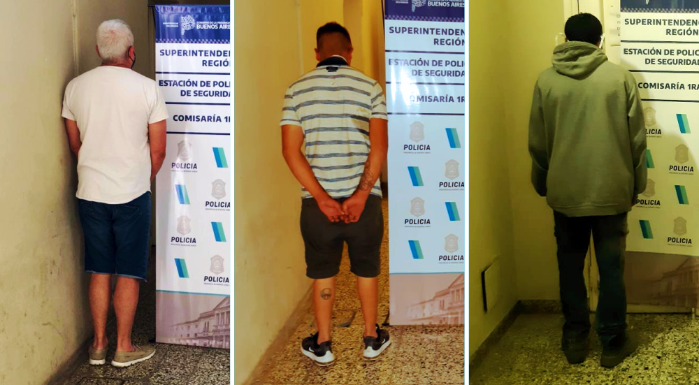 San Vicente | Violento ataque a la policía terminó con tres hombres detenidos
