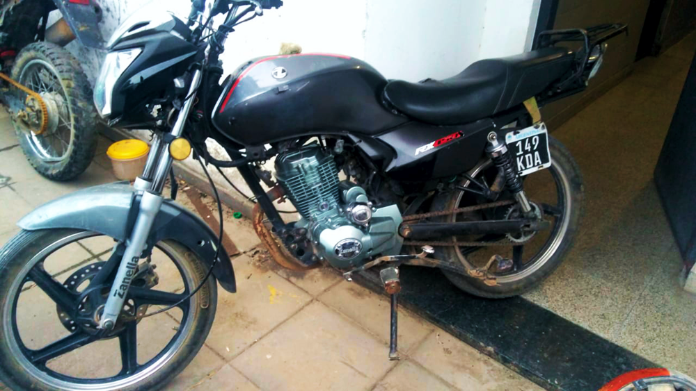 Alejandro Korn | Lo detienen cuando circulaba con una moto robada en Avellaneda