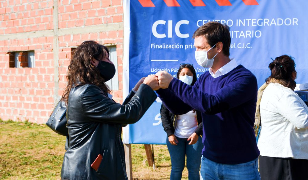 Alejandro Korn | Tras años de abandono, se retomó la obra del CIC de la calle Rivadavia