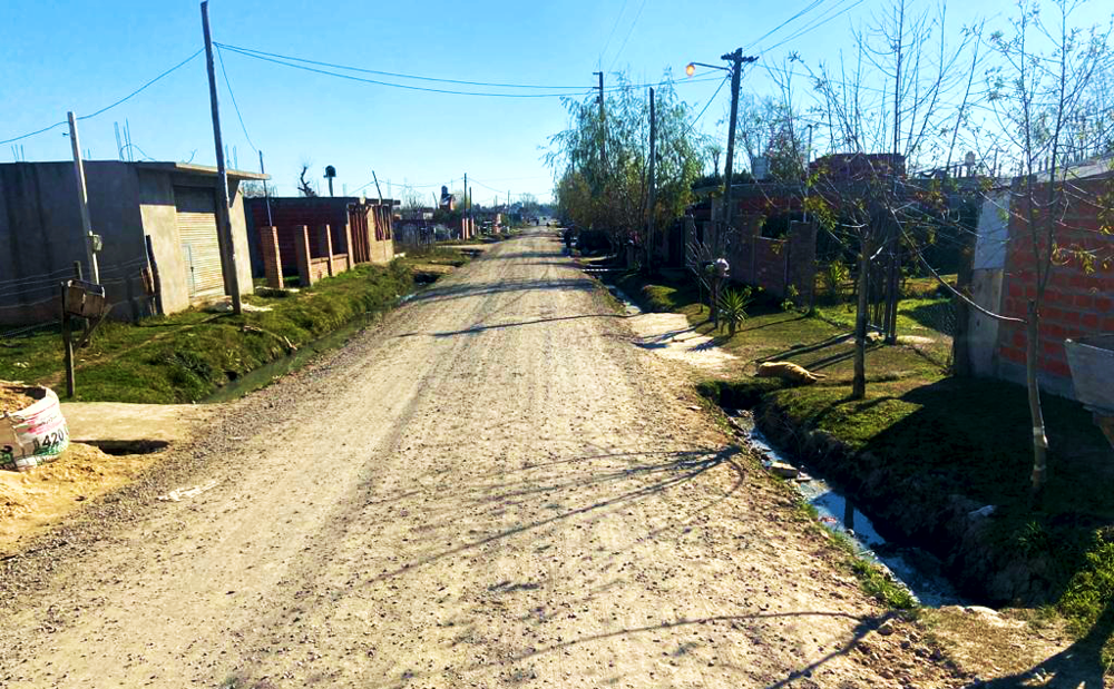 Guernica | Mejoraron la calle José Lemos, que comunica tres barrios guerniquenses