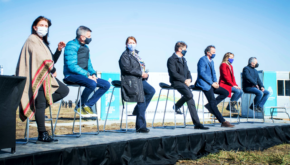 Presidente Perón | Cantero y Kicillof anunciaron un plan de urbanización para el distrito