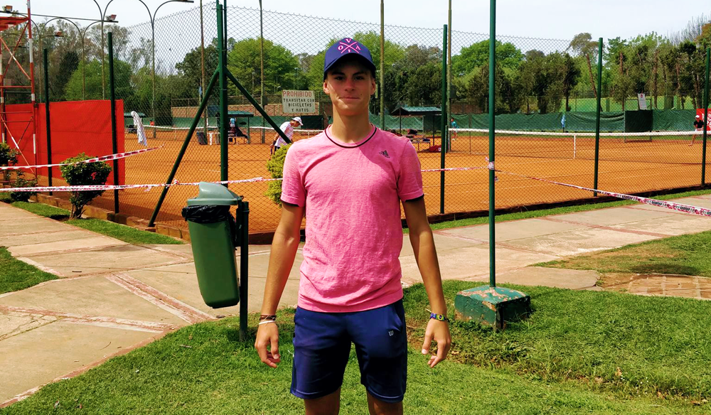 Juegos Bonaerenses | Agustín Gentile, primer finalista en tenis universitario para San Vicente