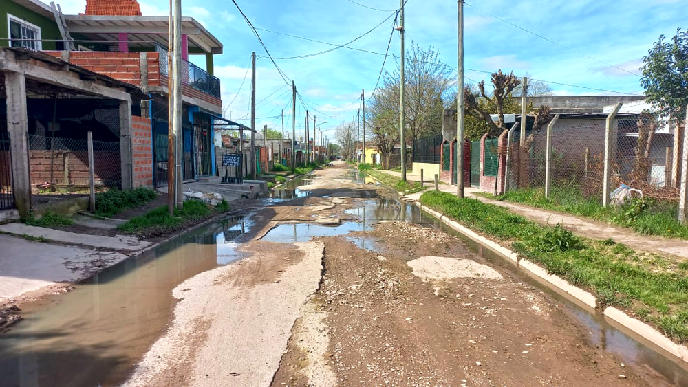 Presidente Perón | El lunes comenzarán a asfaltar una importante arteria de Numancia