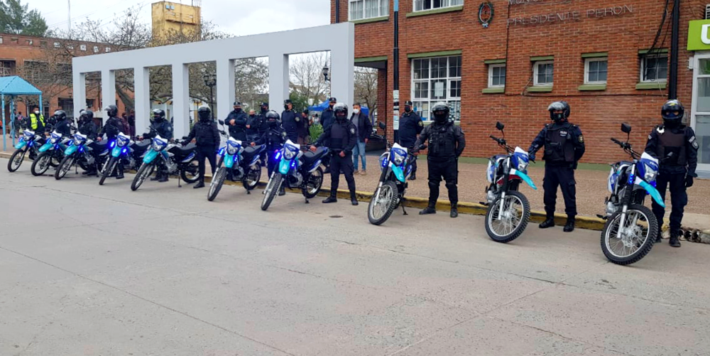 Seguridad | El Municipio adquirió diez motocicletas para dotar a la policía de Guernica