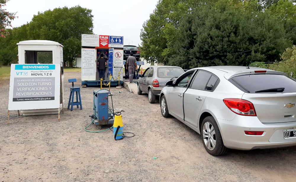 San Vicente | Desde este lunes, la planta de VTV móvil atiende en la estación de San Vicente