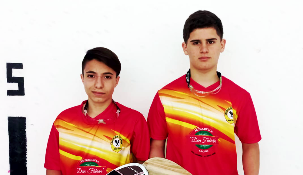 Pelota | Pato Peloni y Berni Algarbe se quedaron con un título para la Sociedad Española
