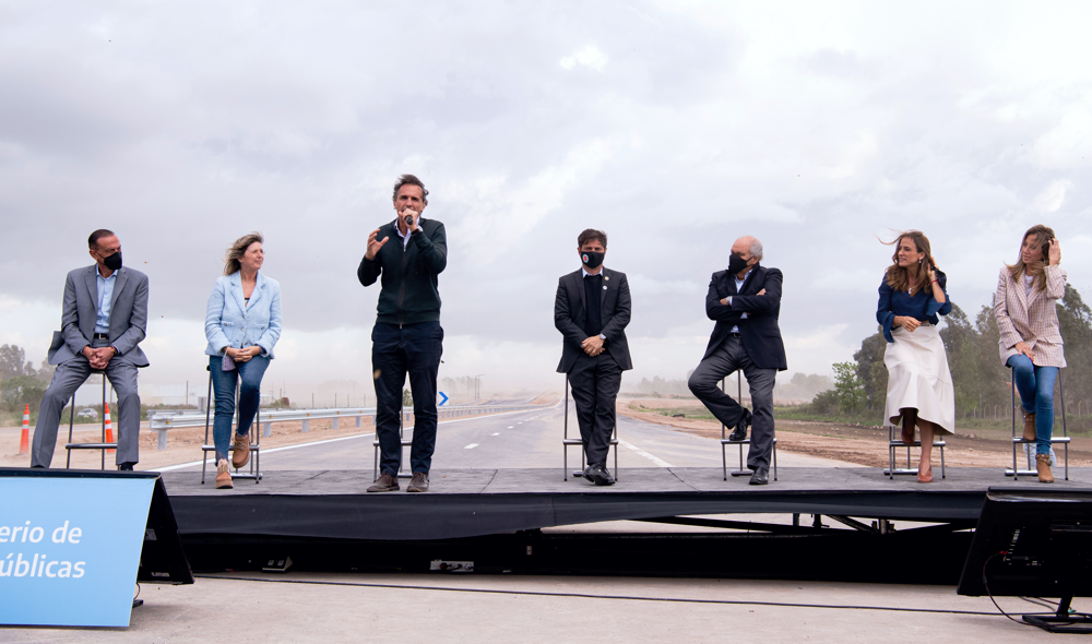 Infraestructura | Kicillof y Katopodis inauguraron un tramo de la Autopista Presidente Perón