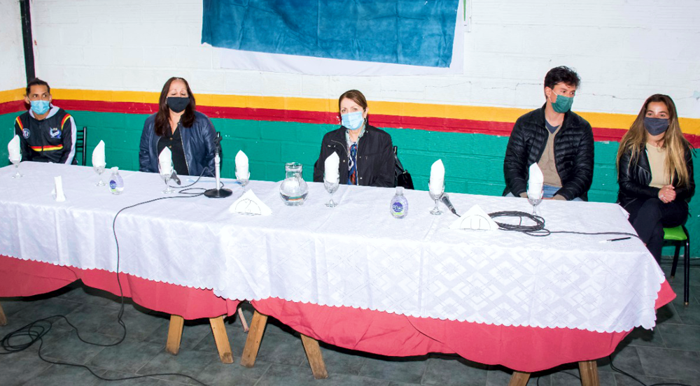 Presidente Perón | Cantero lanzó el Programa ENVIÓN en el Club Santa Elena de Guernica