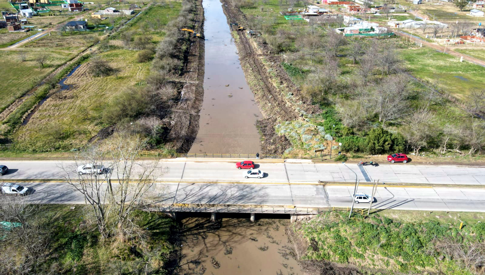Región | Finalizó la obra de limpieza de los cauces de la Cuenca del Río Samborombón Chico