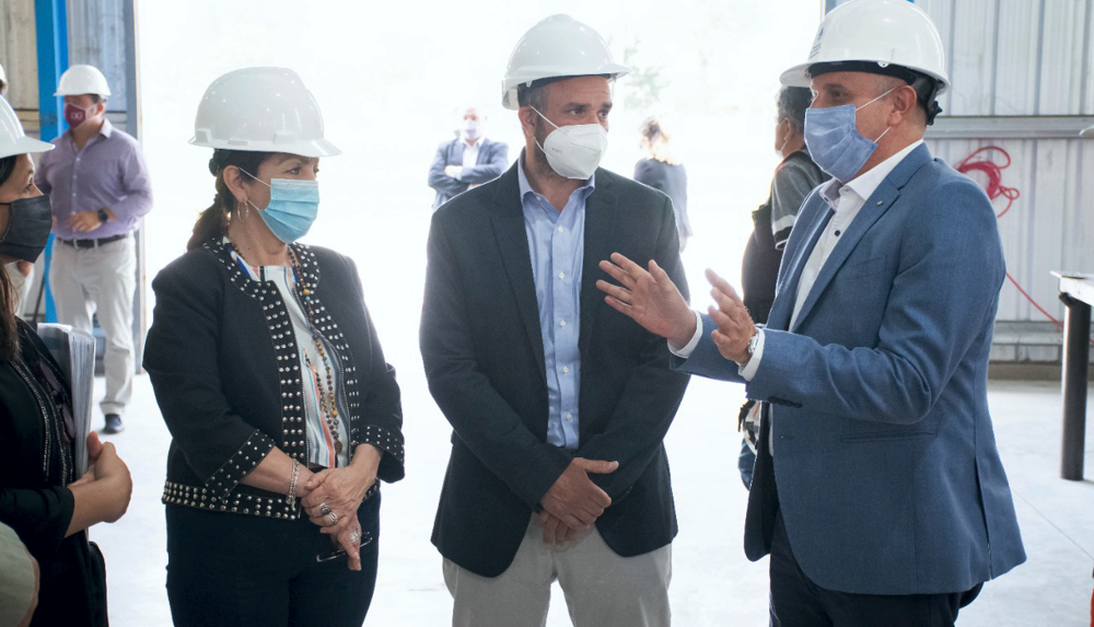 Presidente Perón | Cantero y Guerrera recorrieron los avances de las obras de remodelación de la Estación Guernica