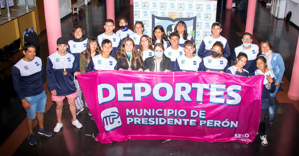 Presidente Perón | Cantero resaltó a los representantes del distrito en los Juegos Bonaerense