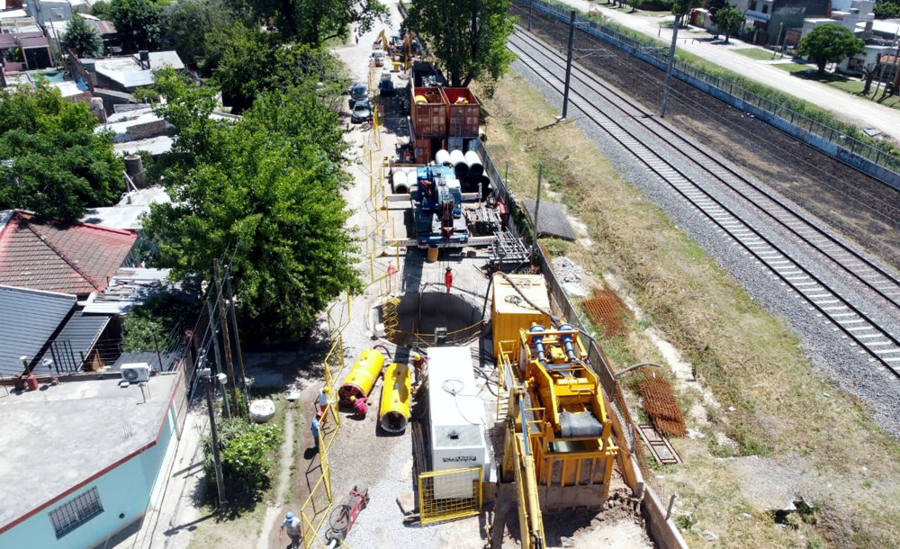 Cloacas | Grandes avances en la construcción del Colector Rucci 2 en el oeste de Guernica