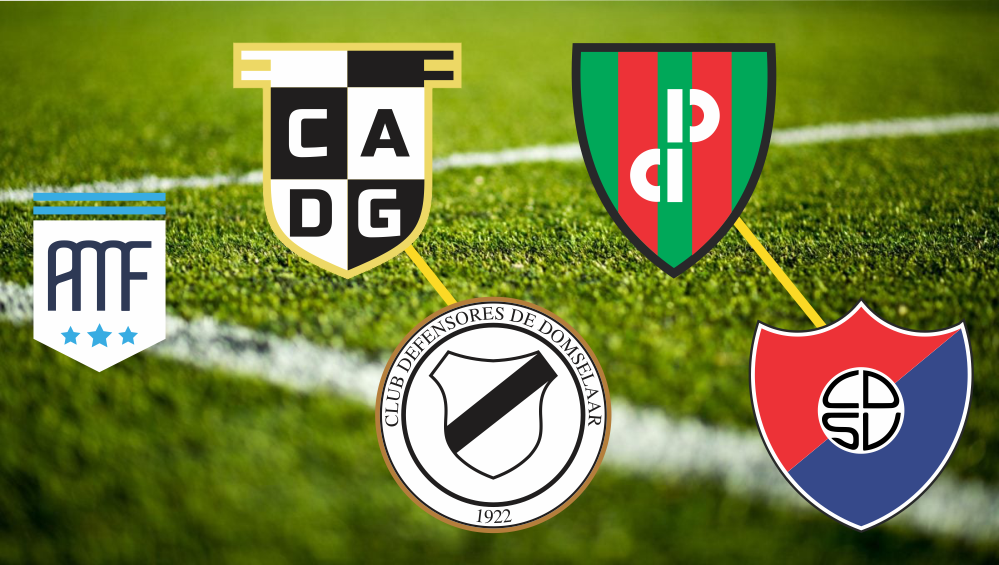 Fútbol liguista | Glew, Deportivo San Vicente, Progreso y Domselaar definirán el torneo de la AMFSV