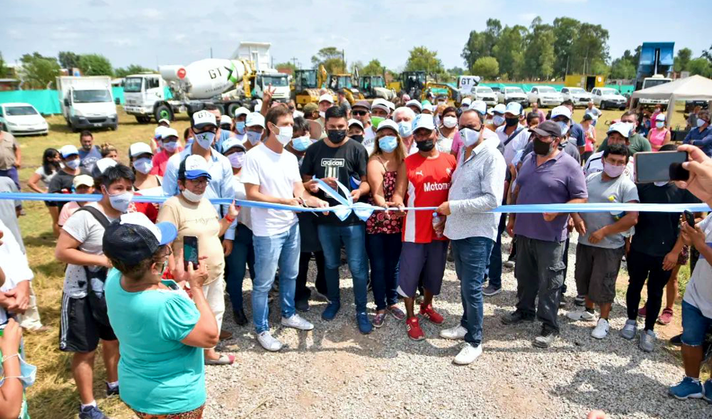 Alejandro Korn | Mantegazza anunció el inicio de la Obra Integral Villa Coll-La Esperanza