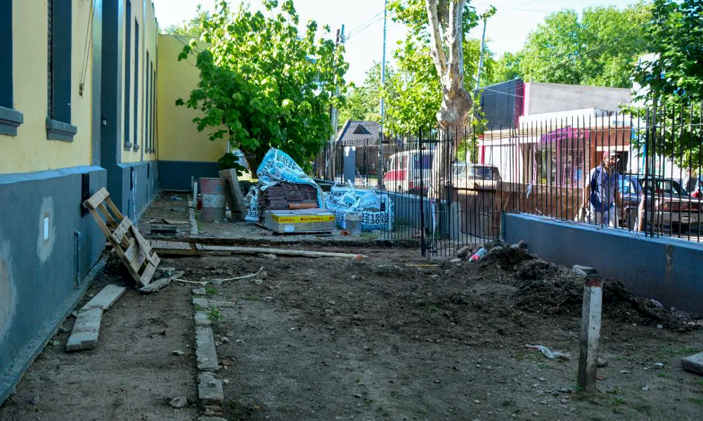 Educación | Continúa “viento en popa” la puesta en valor de la Escuela Primaria 9