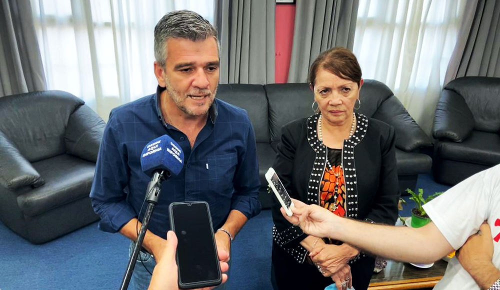 Presidente Perón | Cantero se reunió con Juan Zabaleta para profundizar los programas sociales en el distrito