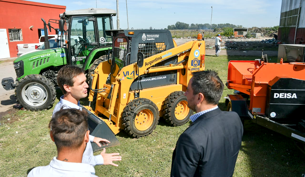 San Vicente | Mantegazza recibió a funcionarios de medio ambiente de Nación y Provincia